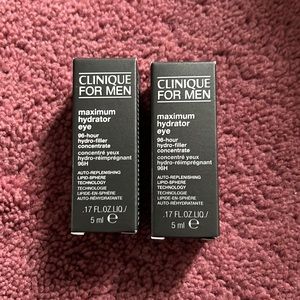 2 Clinique for men maximum hydrate eye 5ml in box